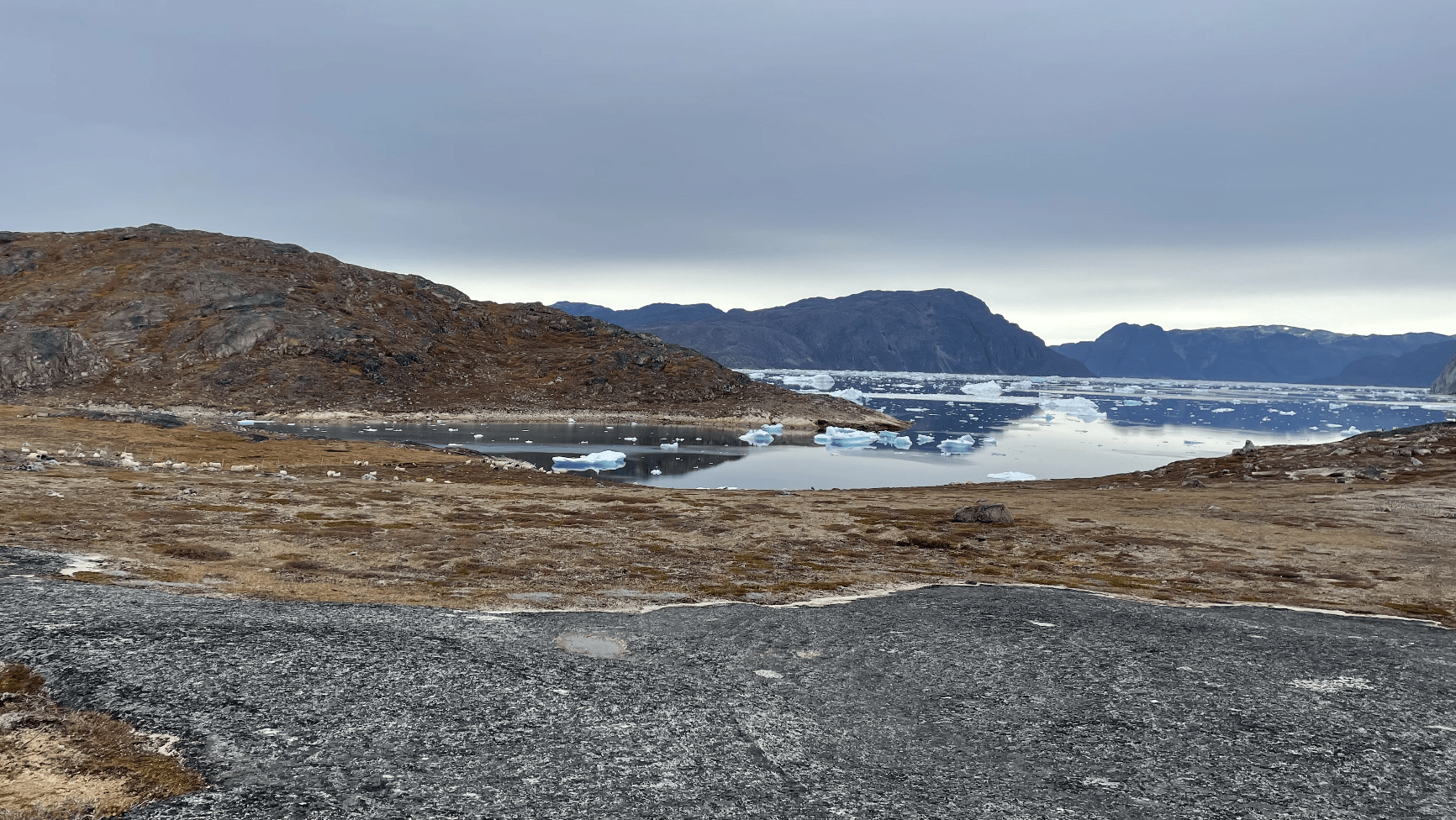 Two students explore the fjords of Greenland aboard a research vessel