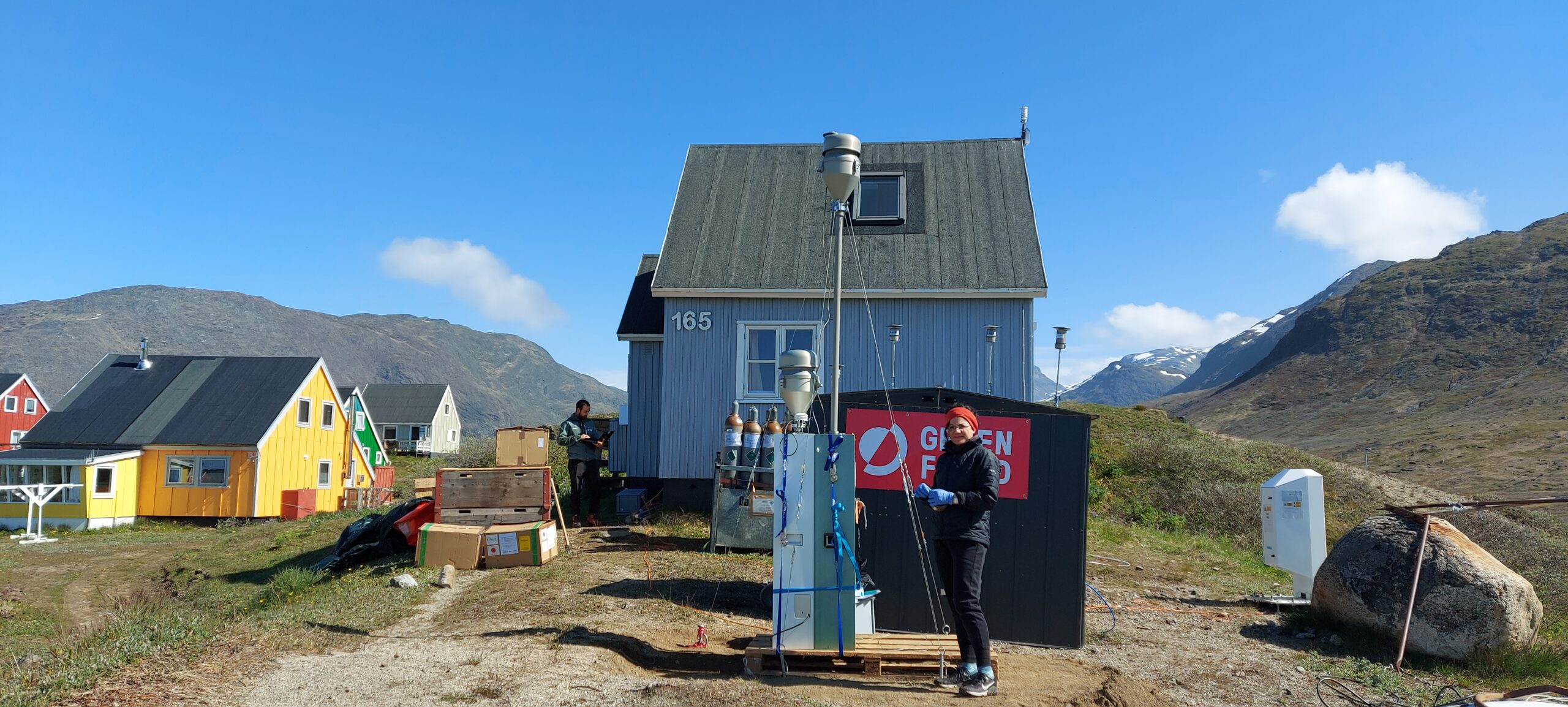 GreenFjord – Atmosphere field observatory is up and running!